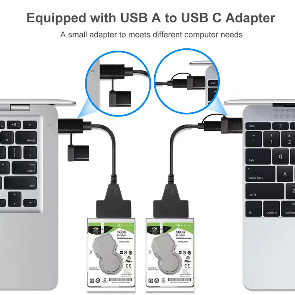 2in1 usb+type-c sata-3