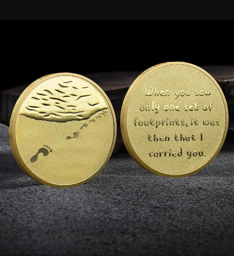 Arts and Crafts Commemorative coin collecting gold silver coins for love tourism making coins