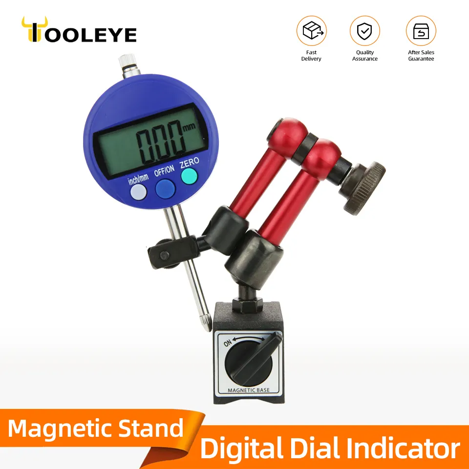 Wholesale Gauges Digital Dial Indicator Stand Base Dial Test Indicator Holder Bore