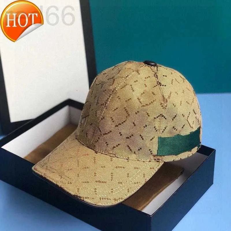 Ball Caps Designer Classic Printing Canvas Honkbal Hoed Heren Ontwerpers Mode Dier Borduren Fitted Cap Fedora Brief Streep Heren Pet Muts Vrije tijd