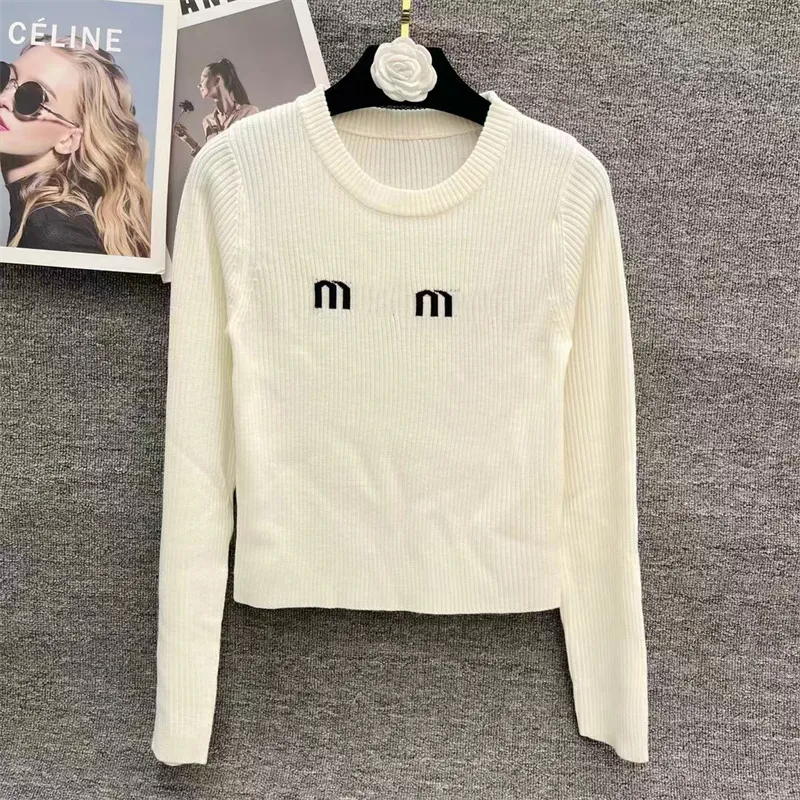 Women's Sweater Four Seasons Thin Stripe Fashion Long Sleeve High end Soft Embroidery Jacquard Cardigan Knitted Slim Fit Coat s-M-L