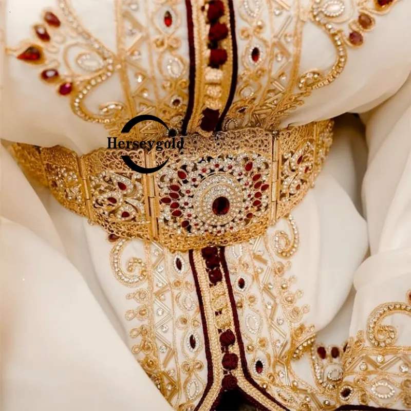 Moroccan Bridal Belly Chain Gold Plating Belly Belt