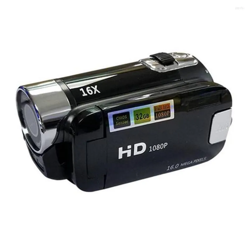 Camcorders 핸드 헬드 디지털 비디오 DV 보안 카메라 자동 USB 충전식 녹화 캠코더 전자 장치 블랙 EU 플러그