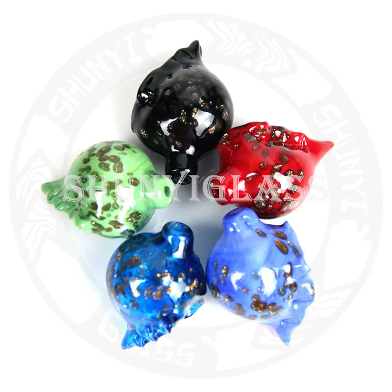 Bullet Glass Carb Cap Dab Shisha Tools Solid Directional Colored Dome Raucherzubehör für Wax Oil Rigs Bongs von Shunyiglass