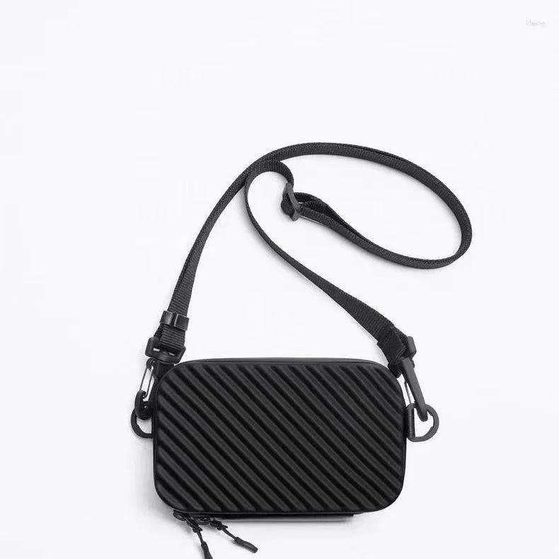 Evening Bags Women Bag Silica Gel Soft Casual Fashion Simple Unisex Zipper Shoulder Pures And Crossbody