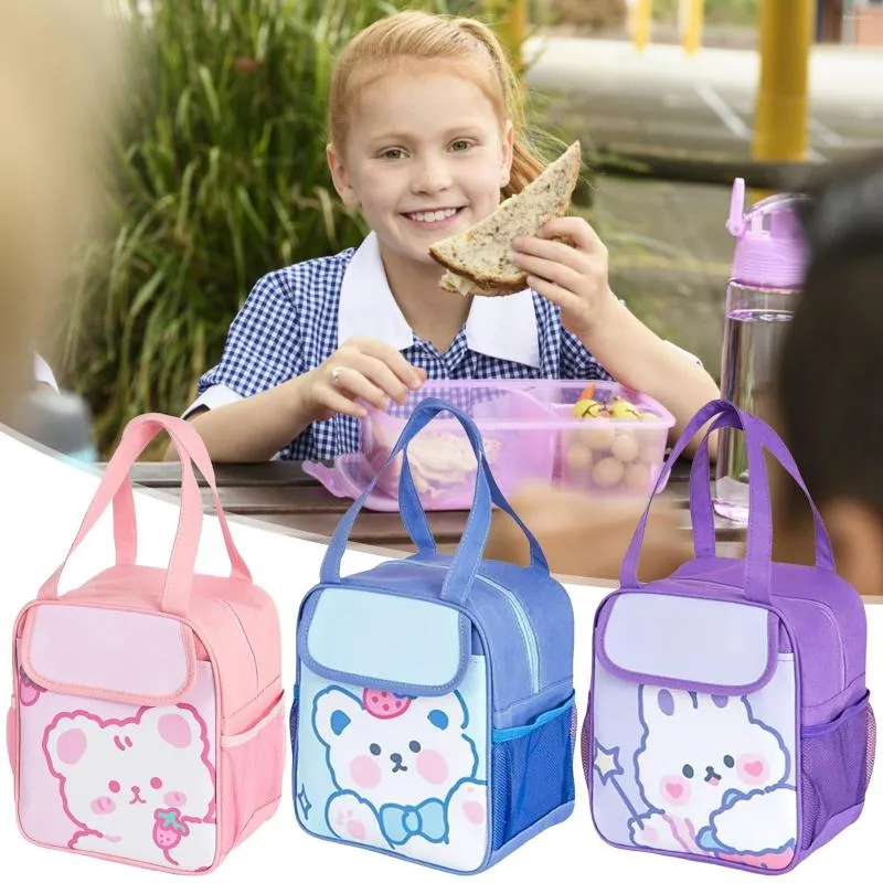 Lunch bag best sale with pockets