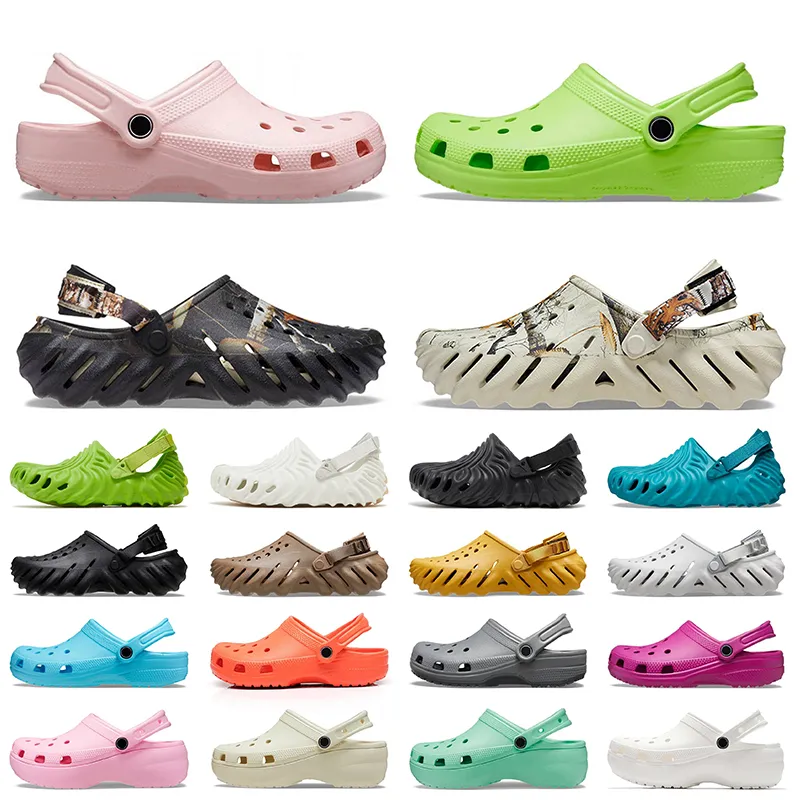 Salehe Bembury Croc Clog Sandali Uomini e Donndesigner Sandals slippers Fashion cross charms slides classic Crostile Crocodile Shoes sliders