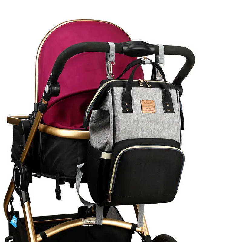 Authentic land diaper bag top