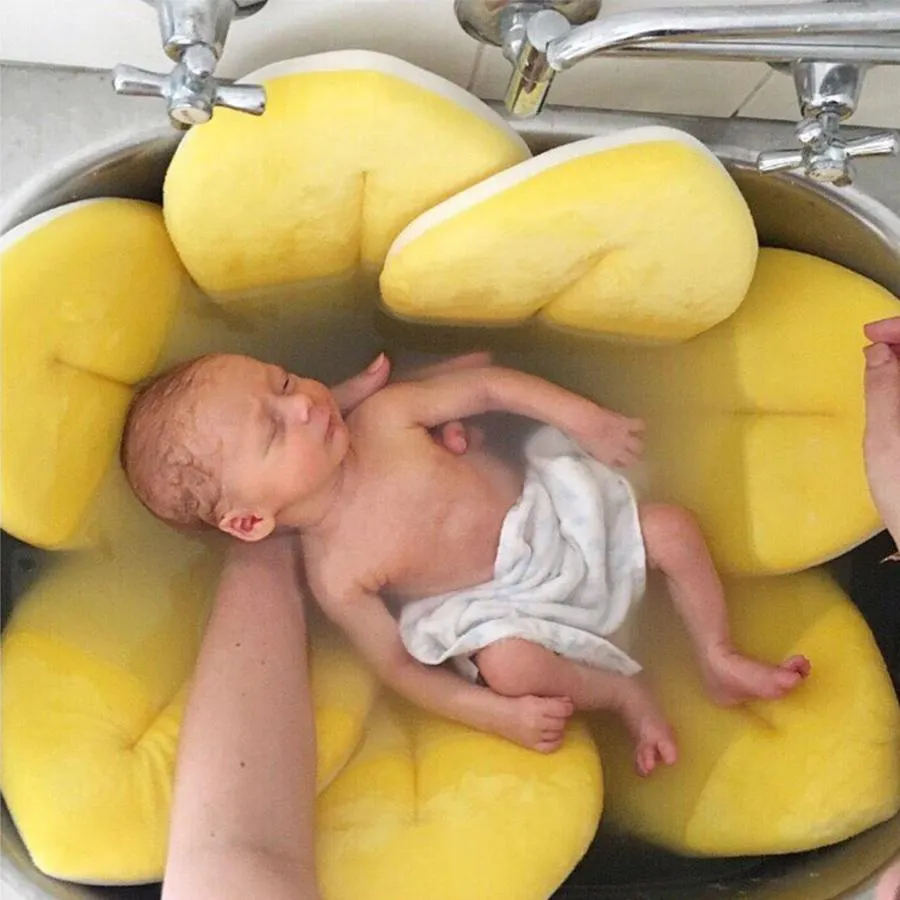 Шторы для новорожденных, губка для ванны, коврик для ванны 70 см, противоскользящая подушка для детского душа, детский мягкий игровой коврик, домашний декор, напольный коврик