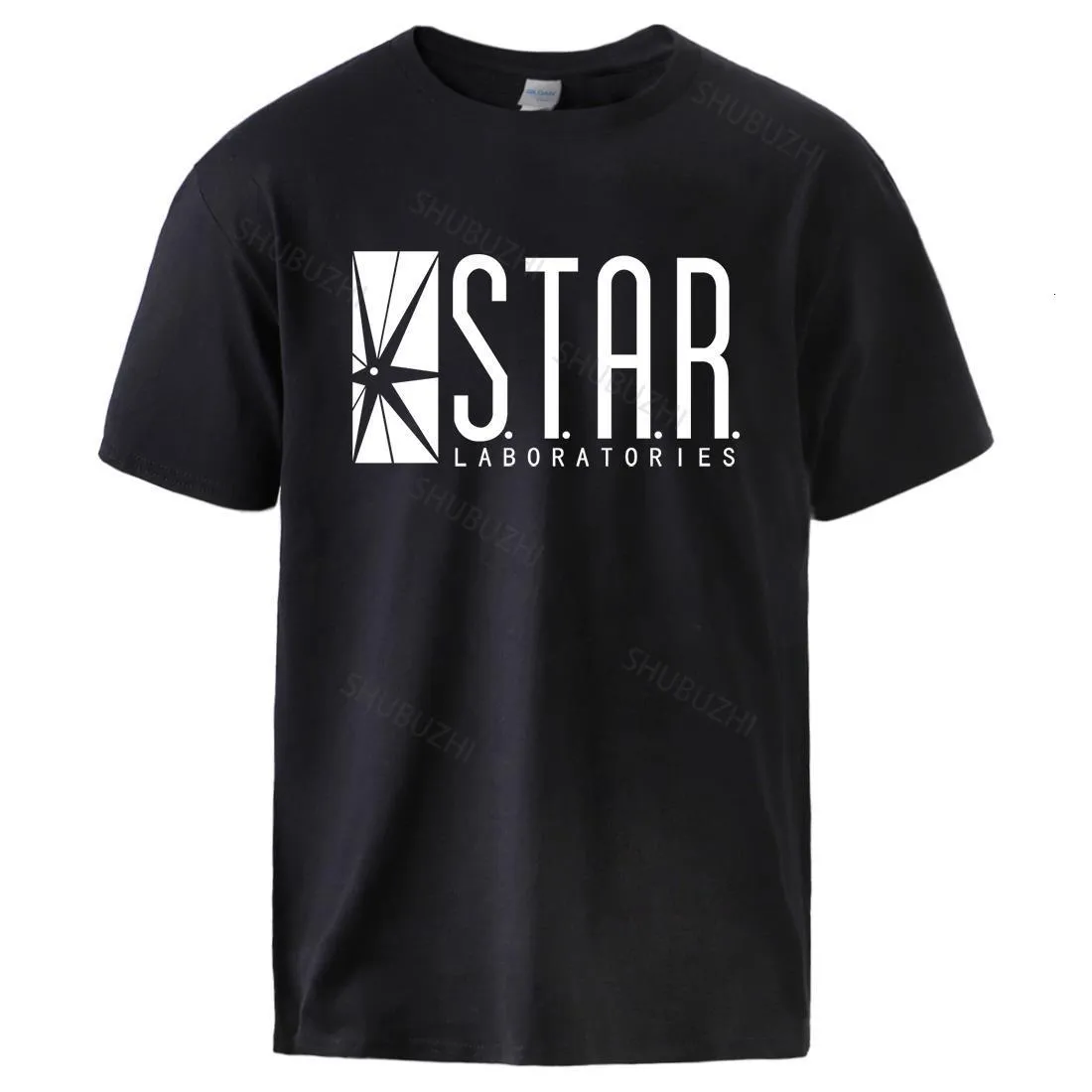 Herren T-Shirts Star Labs Print T-Shirt Sommer Casual Baumwolle T-Shirts Shubuzhi Man Brand Sell STAR T-Shirt Homme Fashion 230707