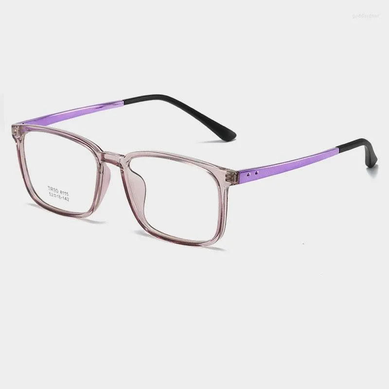 Lunettes de soleil Cadres Logorela Lunettes Transparentes Hommes Femmes Faux Vintage Optique Myopie Lunettes Dames Rétro Lunettes 8115