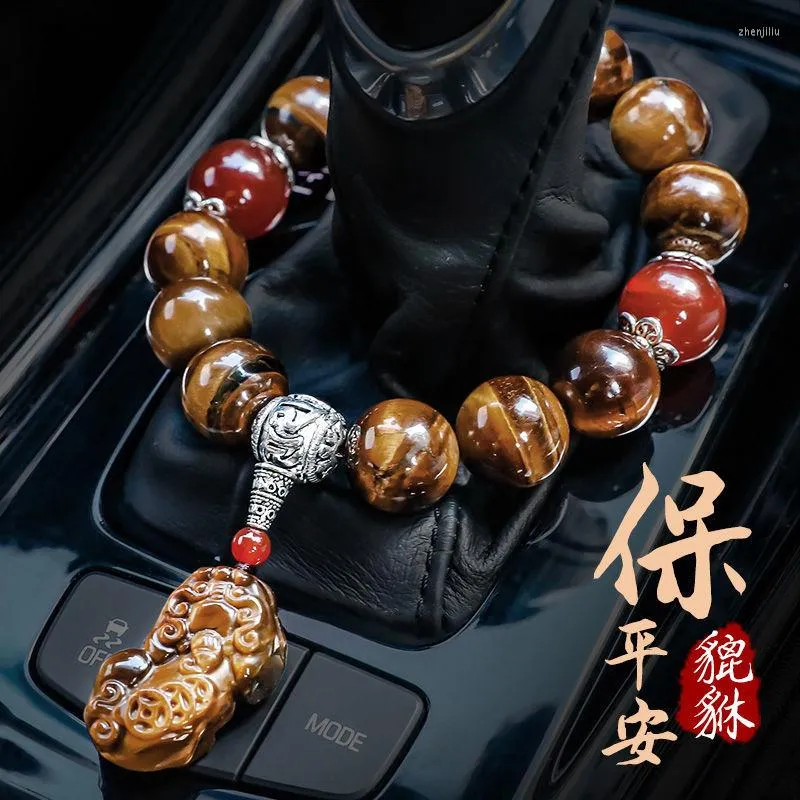 Strand SNQP Car Gear Beads Acessórios de alta qualidade Símbolos de segurança Buddha Pixiu Decors Lever