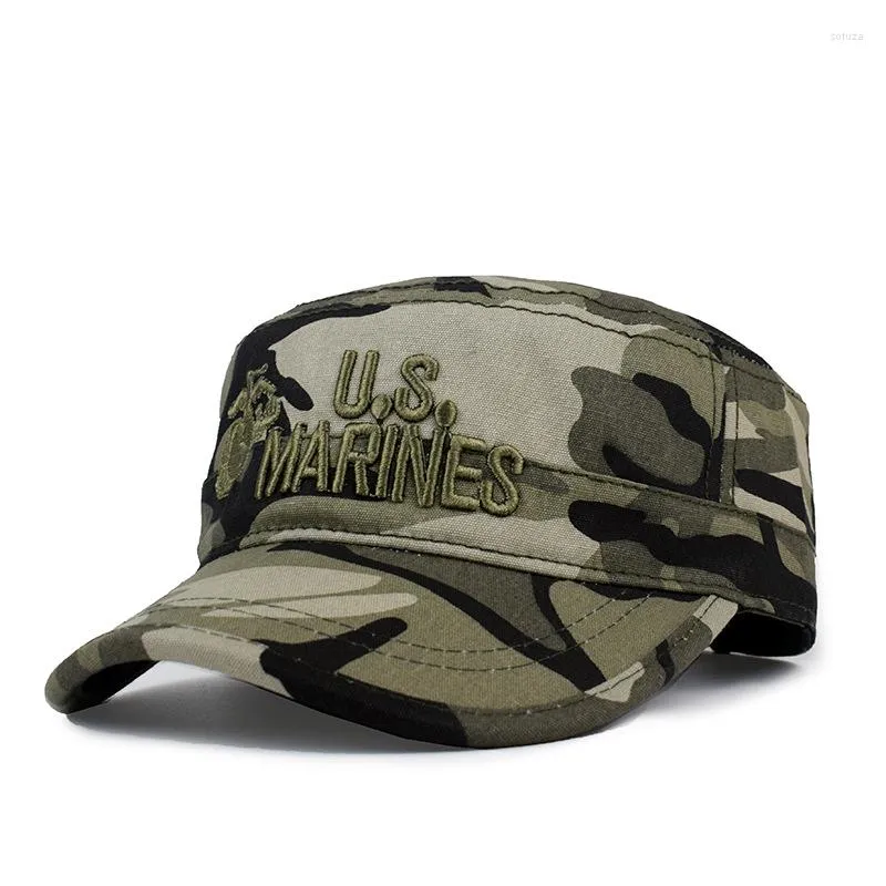 Ball Caps US Marines 3D Cappelli militari ricamati da uomo Donne camuffare Top Top Corps Cap di buona qualità Cappello camo di cotone di buona qualità