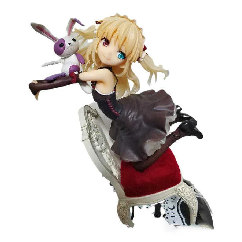 Anime Manga Jag har inte många vänner Nästa Kobato Hasegawa Anime Action Figur Garage Kit Skrivbordsdekoration Samling Modell Ornament Leksaker L230706 L230706