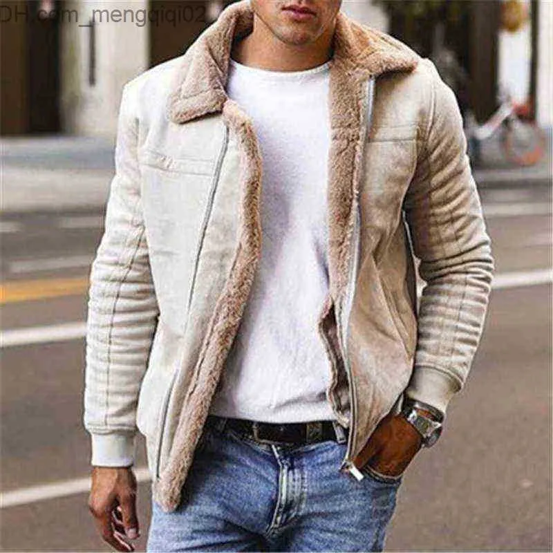 Mens Suede Leather Cheap Leather Motorcycle Jackets With Fur