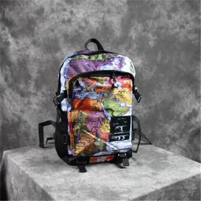 Zaino hip-hop di marca di moda Pacchetti all'aperto Borsa da scuola per zaino impermeabile da designer Borsa da viaggio per ragazzo da ragazza Borsa da viaggio per laptop di grande capacità