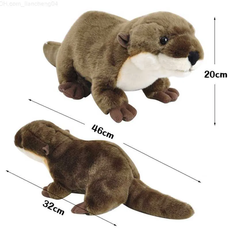 Comprar Nutria de peluche de 20cm de longitud para niños, nutria