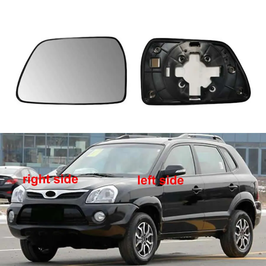 Pour Hyundai Tucson 2009 2010 2011 2012 2013 2014 accessoires de voiture lentilles de rétroviseur côté extérieur lentille en verre réfléchissante