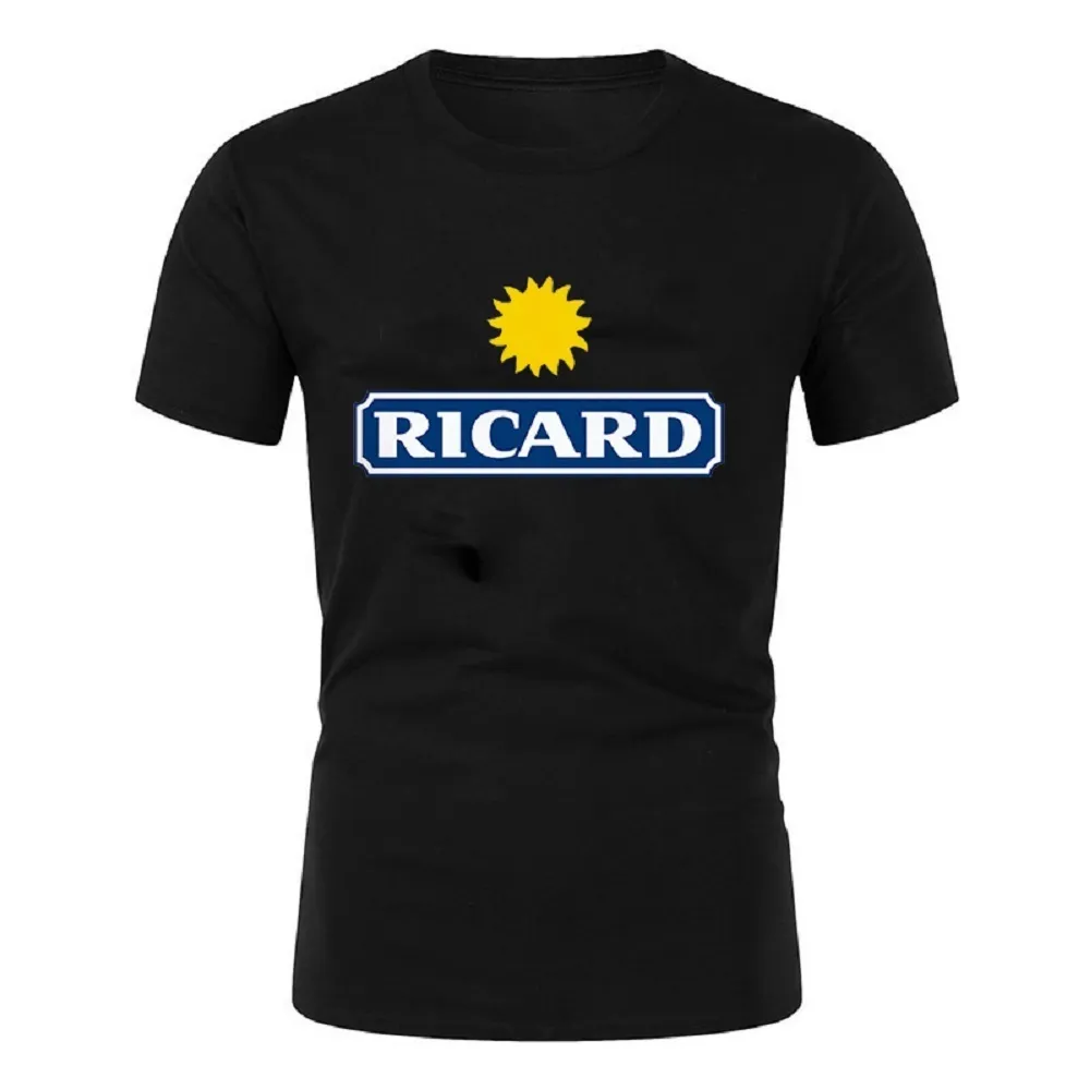 Erkek Tişörtleri Büyük Boy Anime Ricard T Shirt Erkekler Funko Giyim Kazak Kısa Kollu Tees Grafik 230706