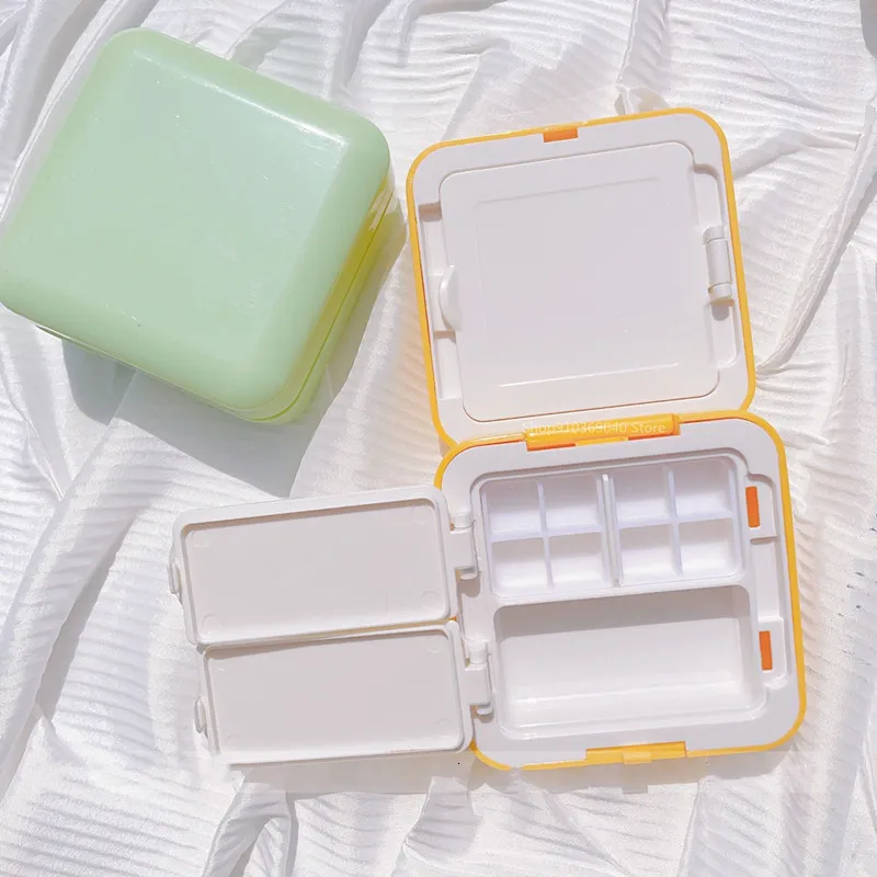 Set Acquerelli Da Viaggio 100 Colori Con Pennelli Ad Acqua E Spugna - Custodia Metallica Portatile, Per Principianti E Artisti
