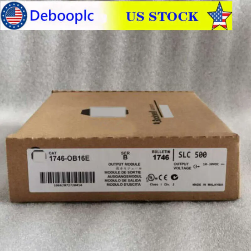 New in Box 1746-ob16e / B Slc 500 Plc Output Module Spot Stock#rx