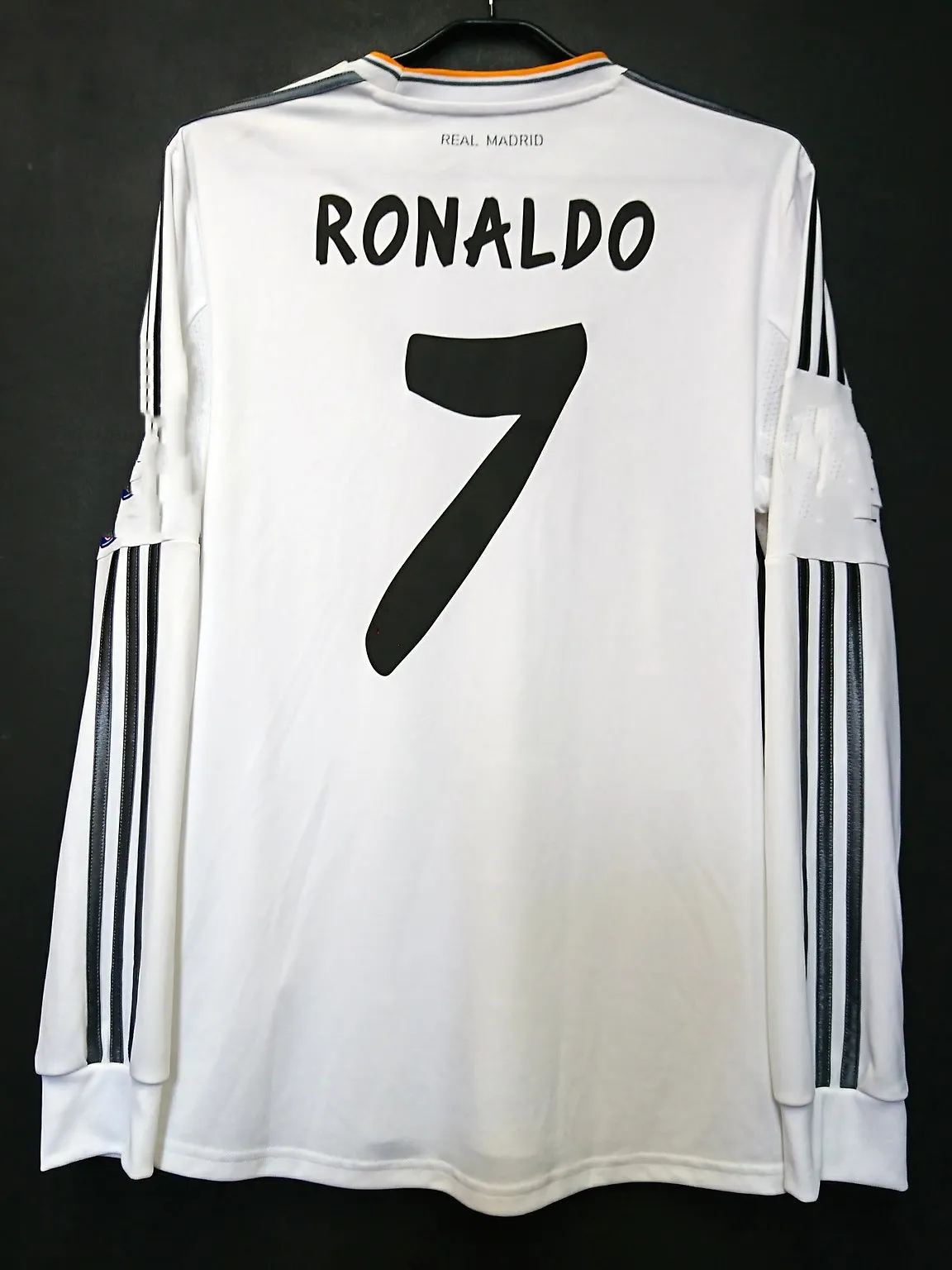 Real Madrid Jersey 13-14 Long Sleeve Retro Football Shirts