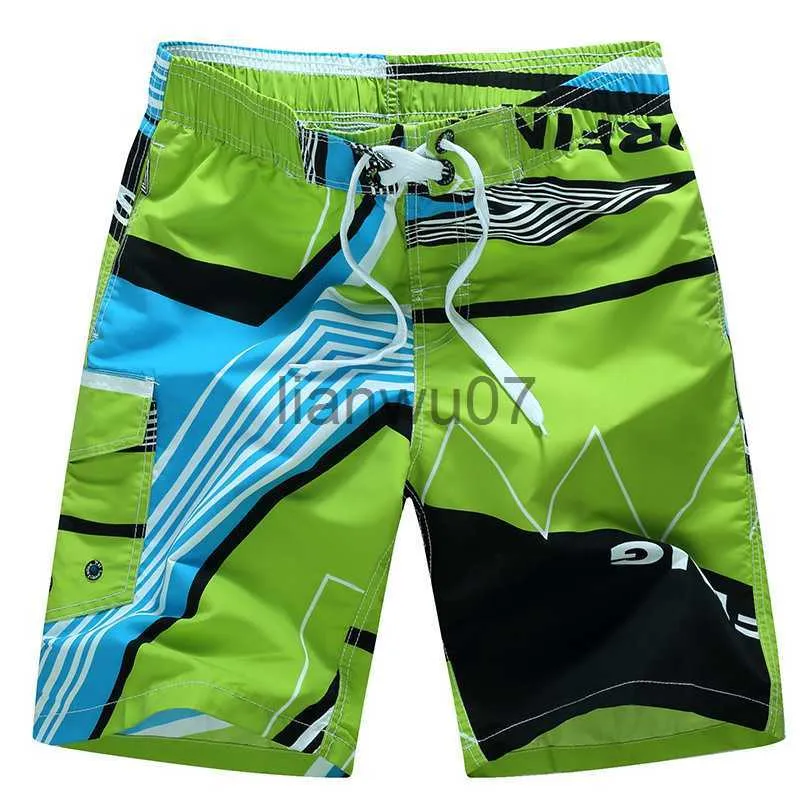 Men's Swimwear Men's Surf Board Shorts Surfing Beach Trunks Swimming Wear Bermudas Masculina Swimwear Plus Size 4XL 5XL 6XL J230707