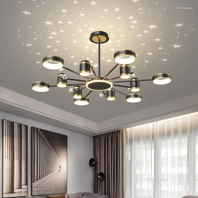 Chandeliers Classical Vintage Led Ceiling Chandelier For Living Room Bedroom Dining Table Lights Home Decoration Fixture Interior Lighting