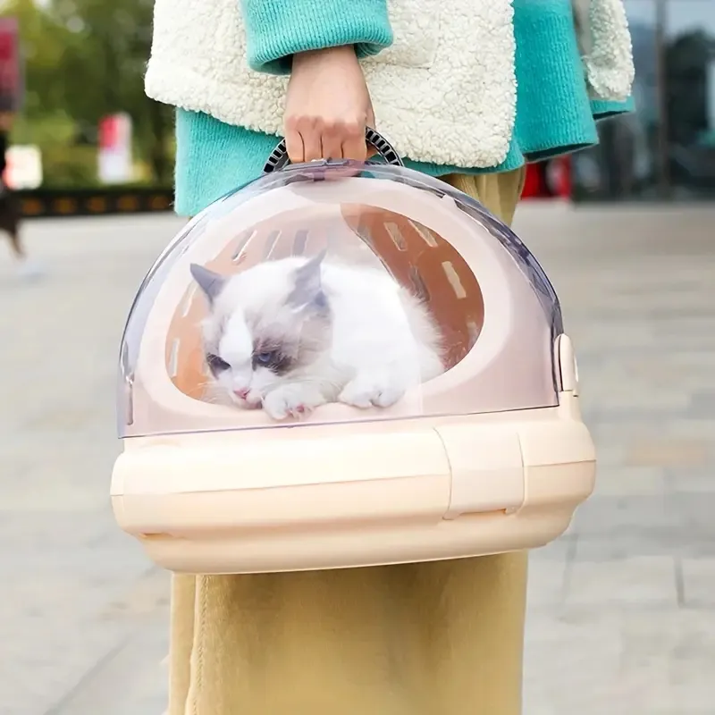 Pet Carrier Backpack przenośna kapsuła kosmiczna Cat Carrier Puppy futerał do przenoszenia do podróży na zewnątrz