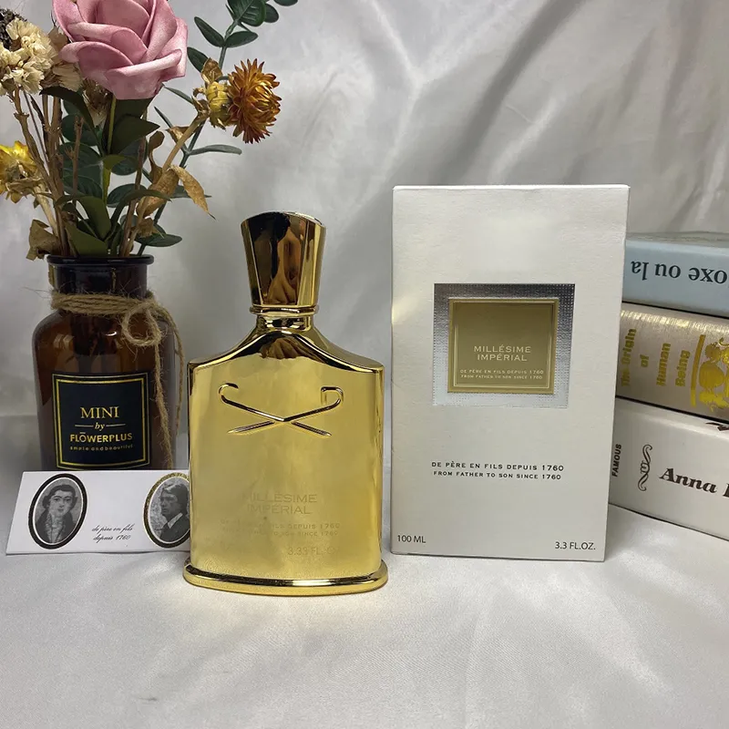 Man Parfüm Nötr Parfümler Püskürtme 100ml Millennium Empire EDP Woody Floral Musk Büyüleyici Tasarım Hızlı Posta