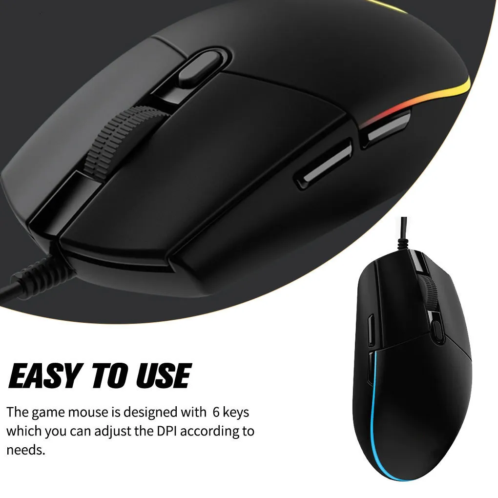 Mice Wired Gaming Mouse 8000 DPI High Precision For... From Guan04, $10 ...