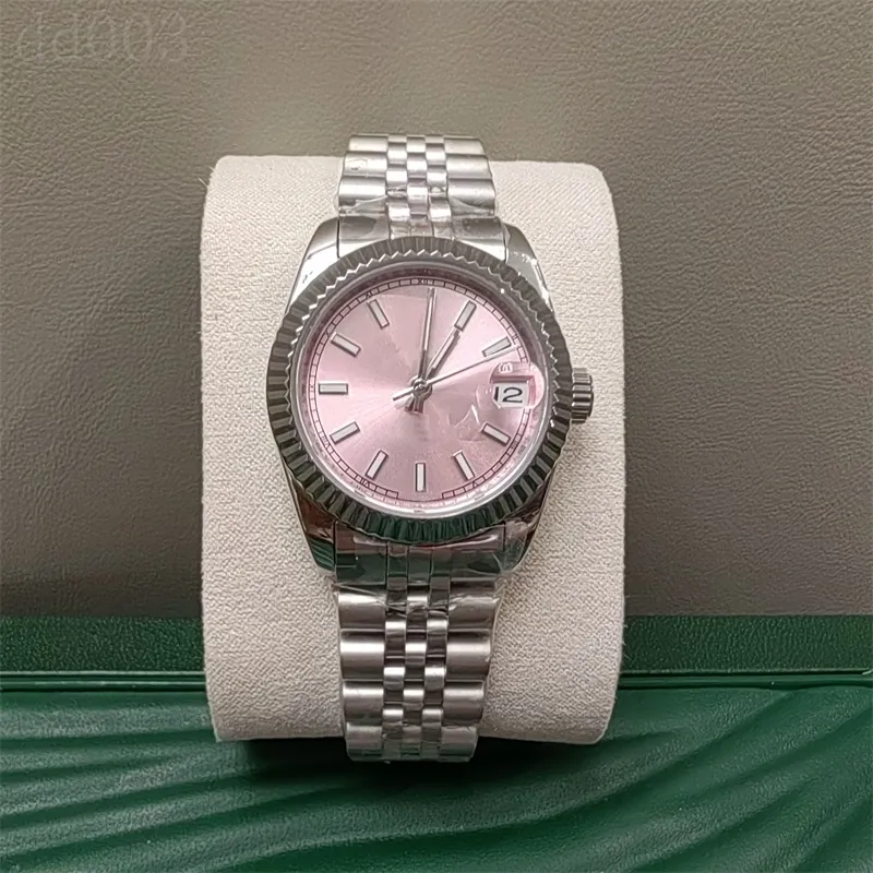 Datejust montre femme 126334 montres design hommes 28/31/36/41mm montre femme plaqué or bracelet diamant wimbledon parfait montres-bracelets ew usine SB018 C23