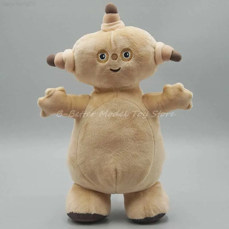 محشو حيوانات أفخم الأطفال الرسوم المتحركة التلفزيونية في حديقة ليلية Toy Makka Pakka Soft Doll L230707