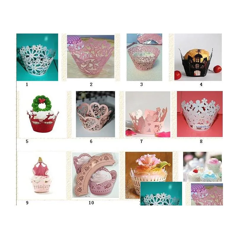 Cupcake Cricut Lite Wrapper Cartuccia Pizzo Per La Festa Nuziale Cup Cake Wrapper Kd1 Drop Delivery Casa Giardino Cucina Sala Da Pranzo Bar Bakew Dhvgz