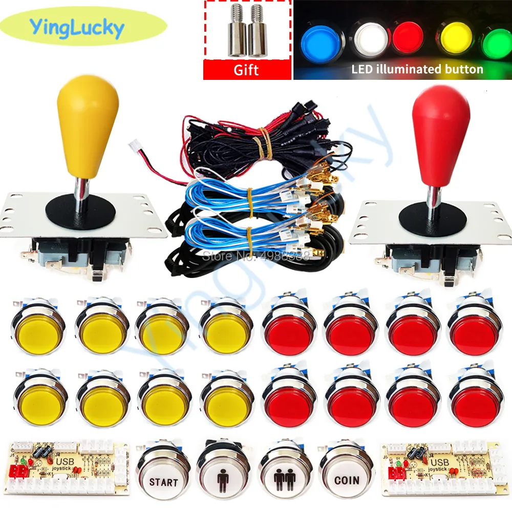 Game Controllers Joysticks DIY Joysticks Arcade Kit 2... From Zhong04 ...