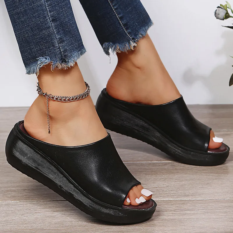 Summer Wedge Sandals For Women Peep Toe Platform Shoes With Soft Bottom  Platform Wedge Heels And Platform Sole Stylish Footwear From  Himalayasstore, $17.01