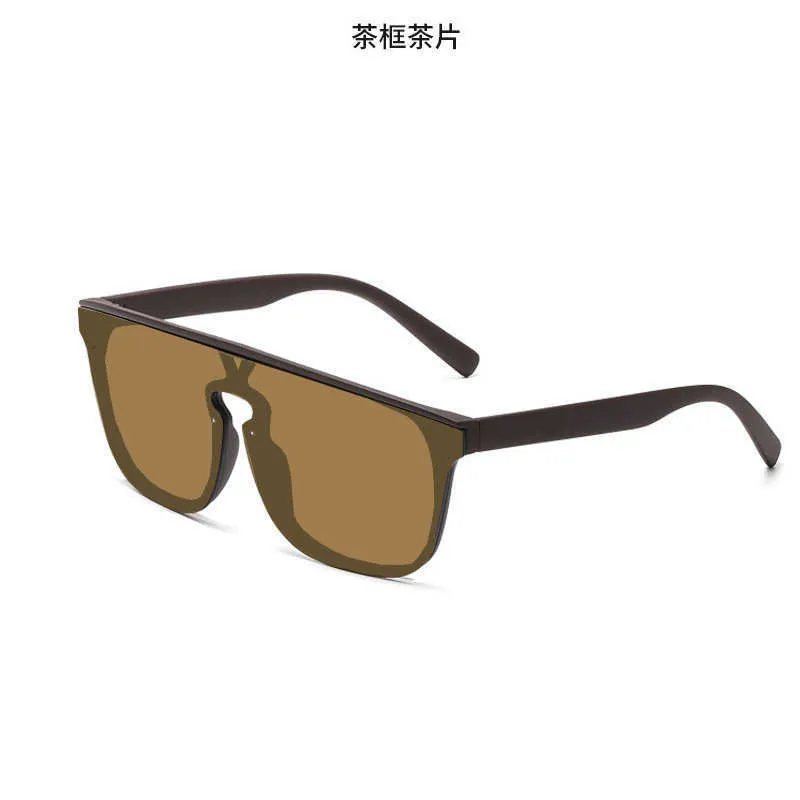 Mode Lou Top coole Sonnenbrille Oval heißer Verkauf für Männer und Frauen UV-beständige L-Buchstabe gleiche Modellbrille mit Originalverpackung