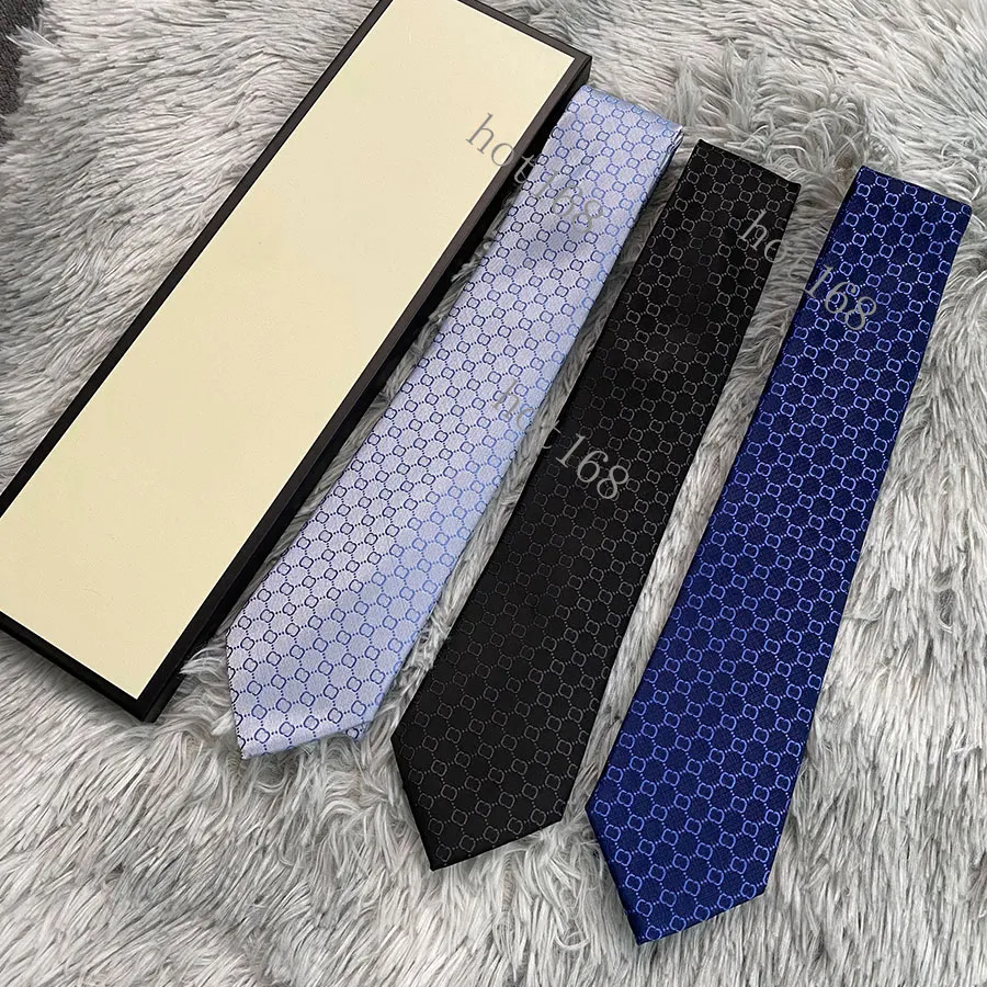 Designer-Krawatte für Herren, Seide, mit Buchstaben bestickt, für Herren, Business-Krawatten, Qualität, Cravatta Uomo, Party, Hochzeit, Luxus-Krawatten