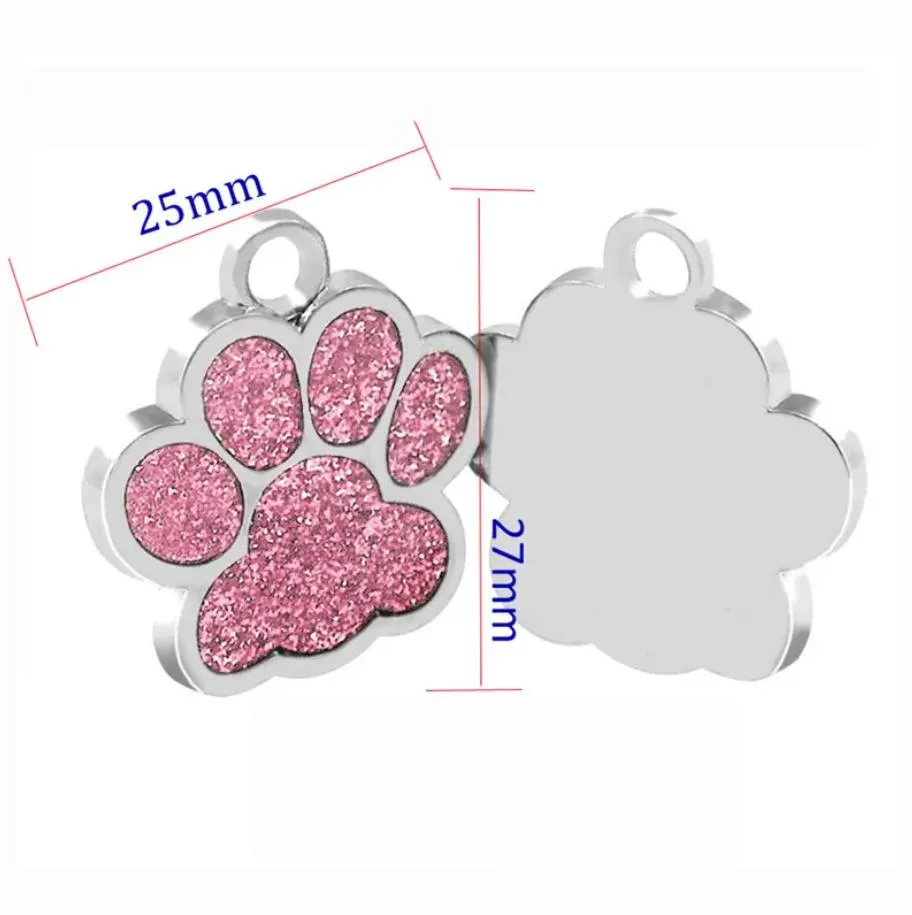 Dog Tag Id Card Antilost Puppy Id Tag Gepersonaliseerde Honden Katten Naamtags Halsbanden Kettingen Gegraveerd Huisdier Naambord Accessoires D1