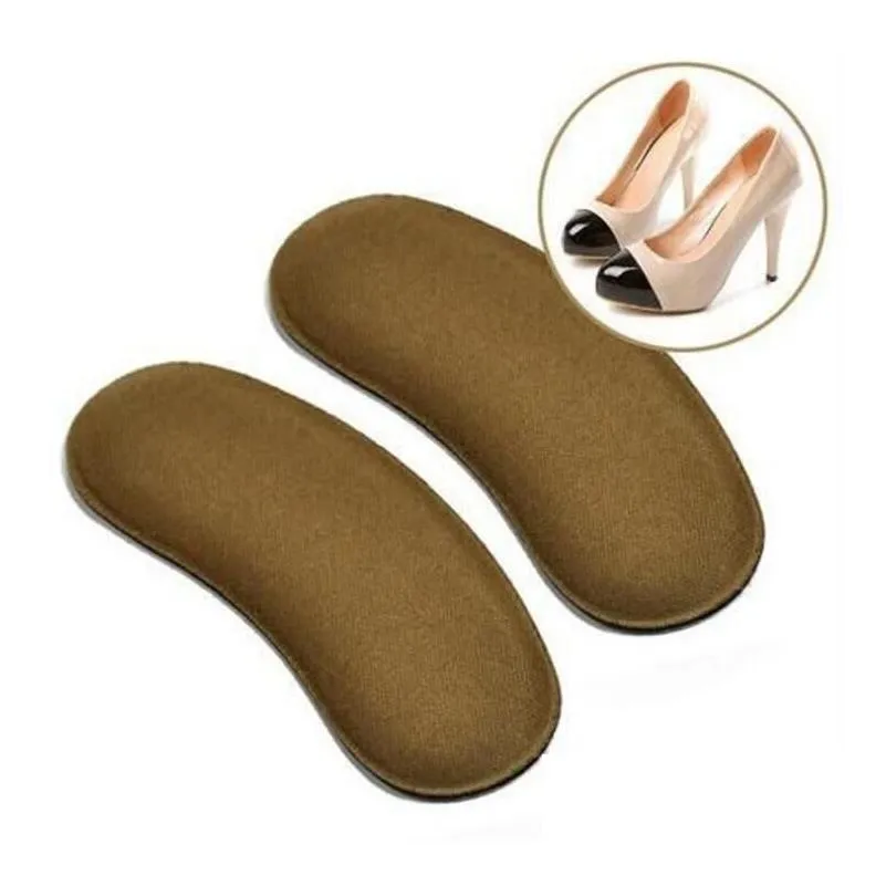 Traitement des pieds en gros 2000 paires/lot tissu collant chaussure dos talon poignées inserts semelles coussinets coussin doublure livraison goutte santé Be Dhocj