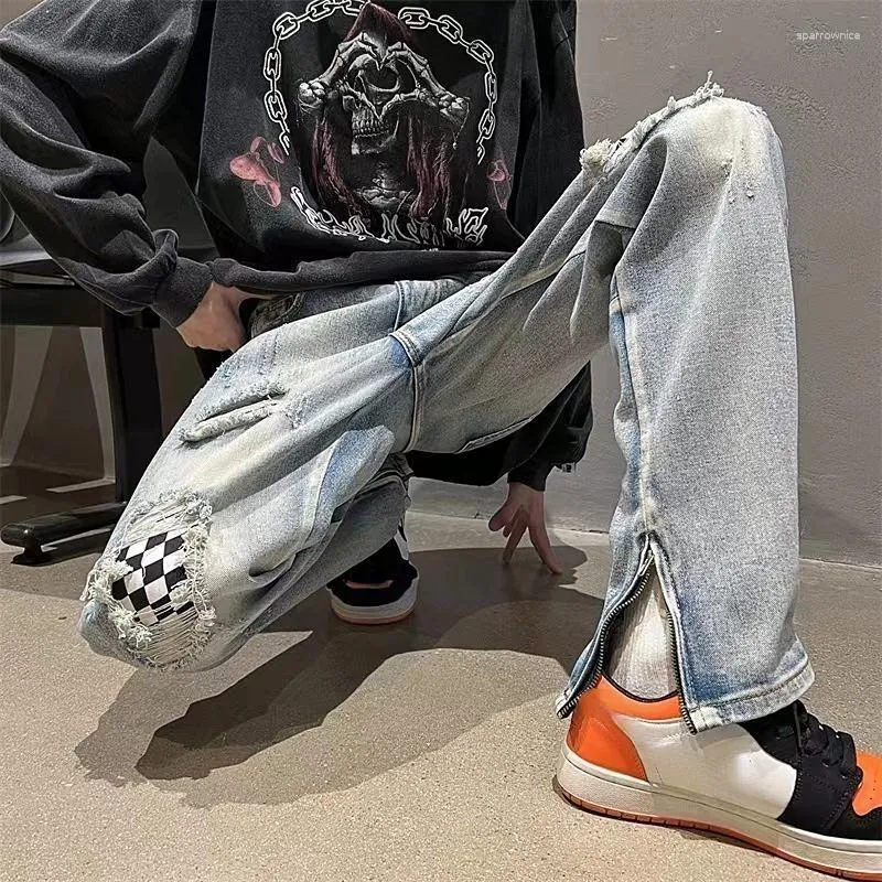 Jeans homme avec des trous cheap