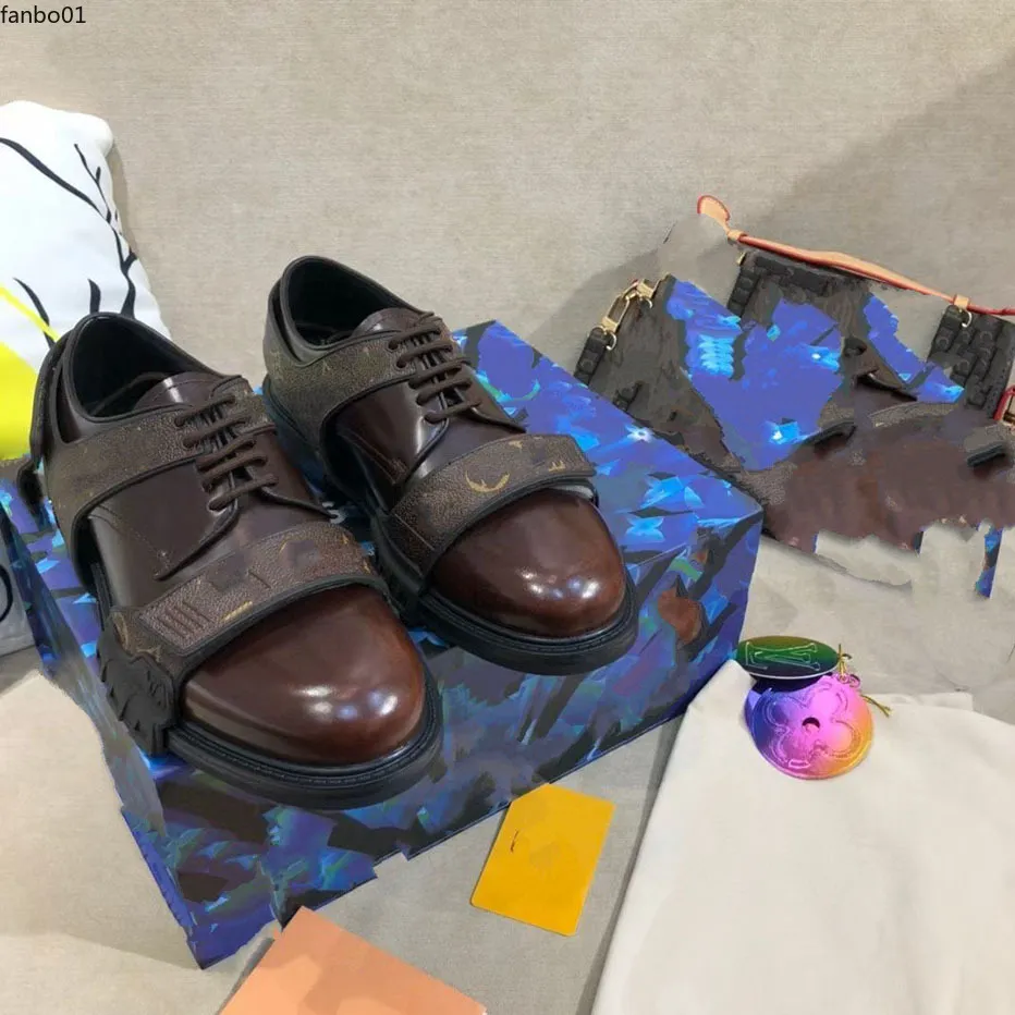 Tendencia de moda Hombre Zapatos de ocio Zapatillas de deporte de diseñador de lujo Zapatos de corredor de carrera de cuero real Zapatillas de deporte al aire libre US38-45 bh11