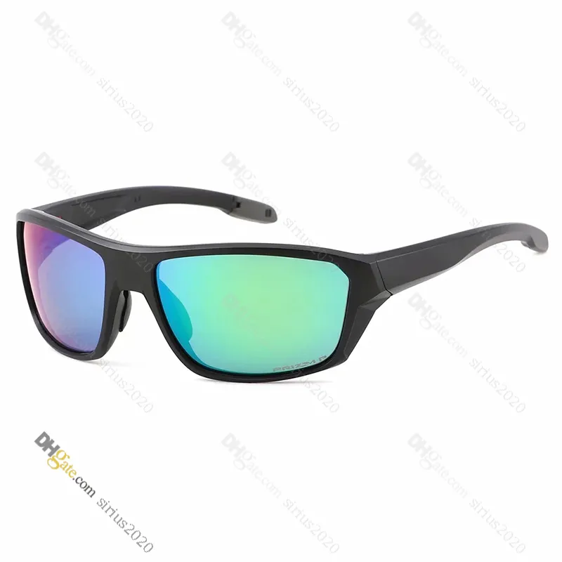 0kley Lunettes de soleil Designers Lunettes de soleil pour hommes UV400 Couleur polarisée de haute qualité verres de conduite enrobés TR-90Silicone Cadre - OO9416; Store 21491608