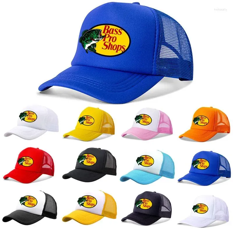 Ball Caps Stay Cool Bass Pro Shops Print Summer Baseball Cap For Outdoor Sport Travel Unisex Dad Hat Boy Girl Sun Snapback