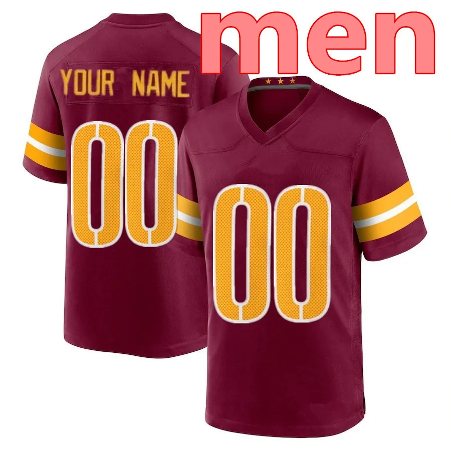 Washington redskins sales jersey custom