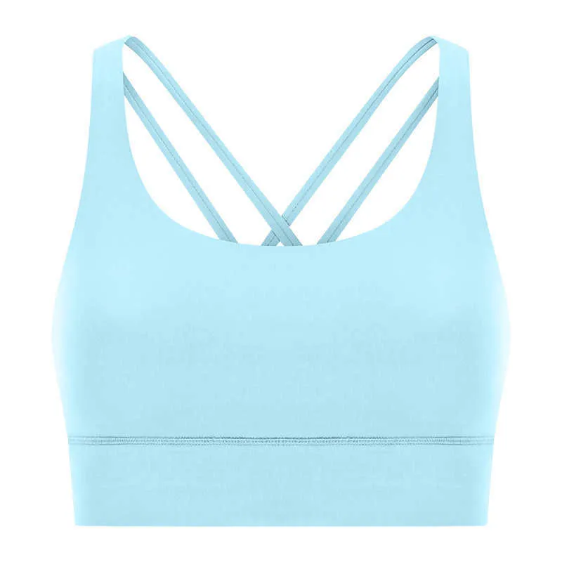 Naked Feel Workout Lu-141 Gym Sport Bras Top Women MID Support Shockproof  Push up Yoga Athletic Fitness Bra Crop Tops - China Lululemons and Yoga  Wear price