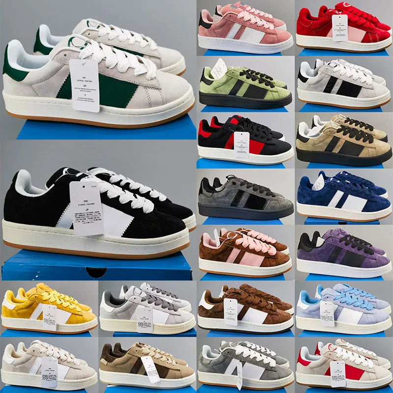 2023 Hommes Femmes Chaussures de course Campus 00s Chaussures de skate Chaussures décontractées Chaussures de course antidérapantes Designer Rétro Blanc Noir Rouge Rose Gris Hommes Femmes Sports Baskets basses 36-45