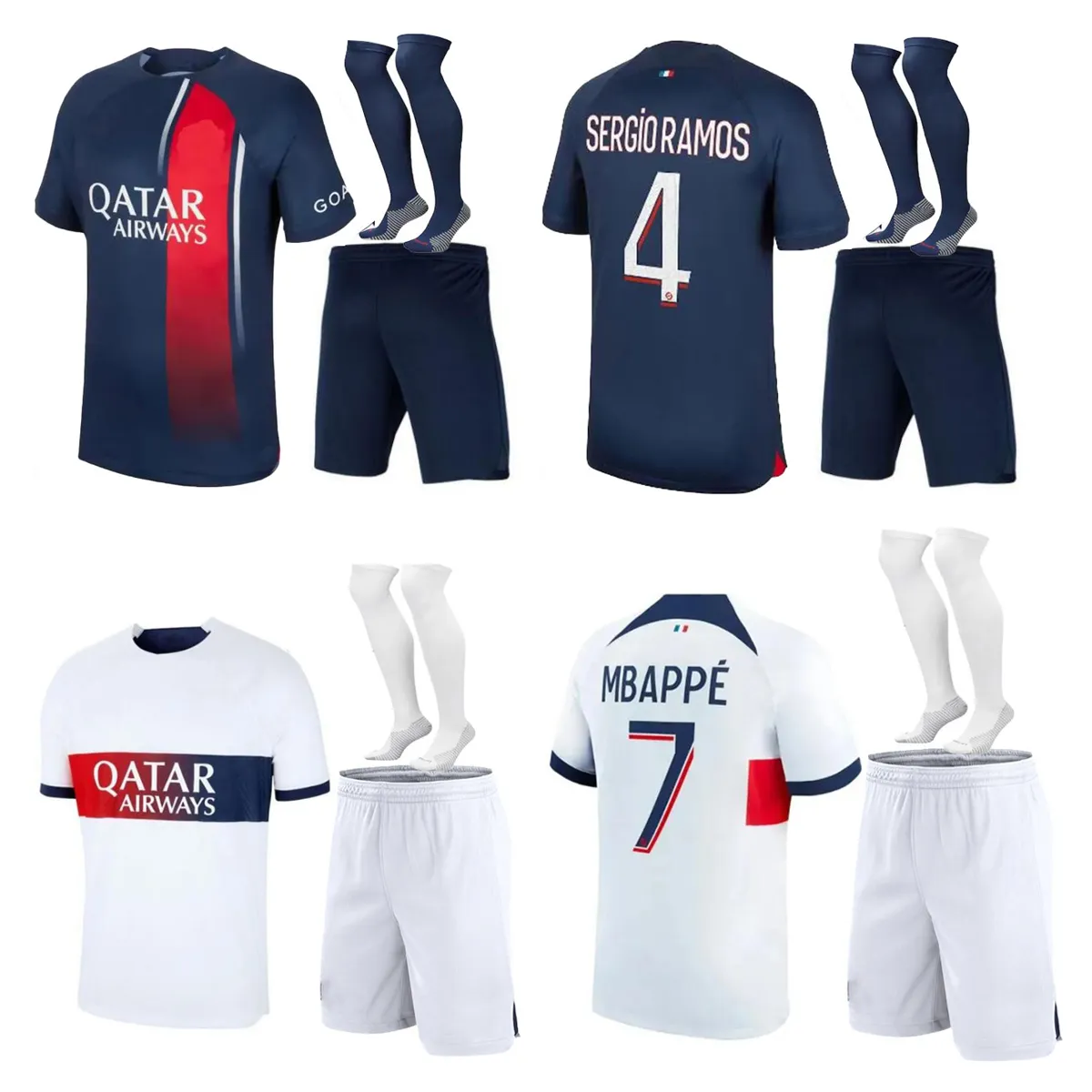 psgs maglie da calcio 22 23 24 kit da calcio per bambini Paris MBAPPE HAKIMI MARQUINHOS VERRATTI maillot de foot kit da calcio psgs pantaloncini da calcio