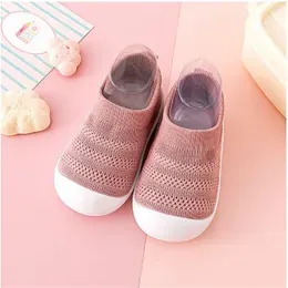 First Walkers Preschool Girls' Casual Shoes Boys' Sports Shoes Flat Bottom Non slip Baby Shoes and Socks Spring, Autumn, Summer One Step Footwear