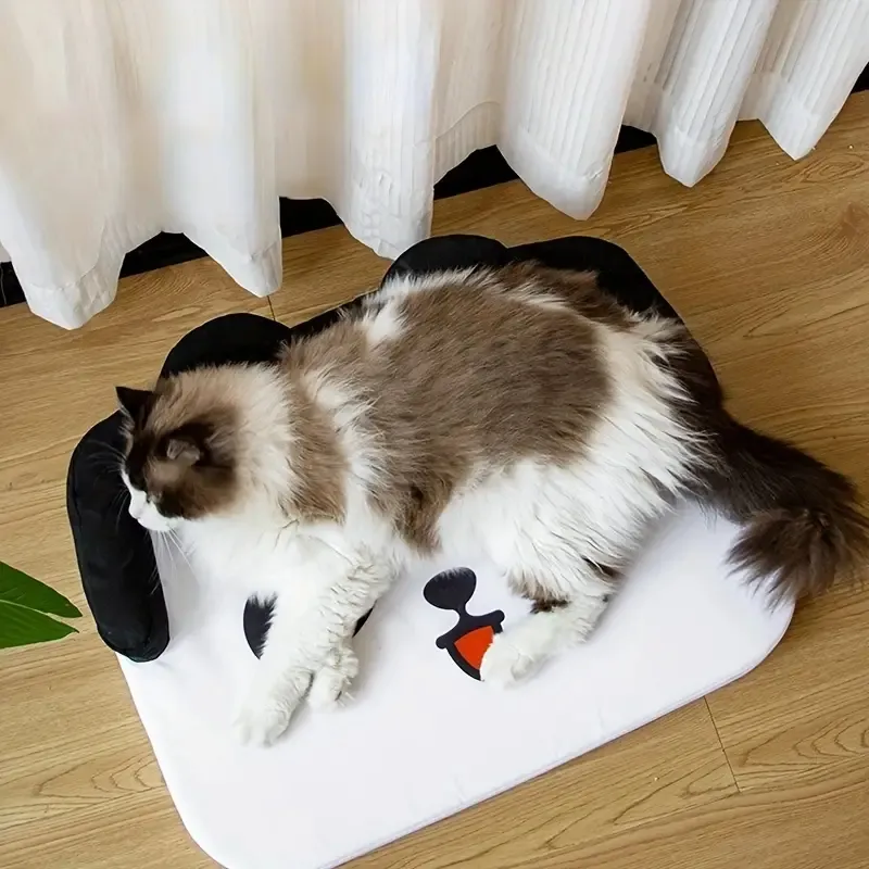Kedi yatak dört mevsim evrensel kedi kanepe karikatür hayvan basılı evcil hayvan uyku yatağı küçük köpek